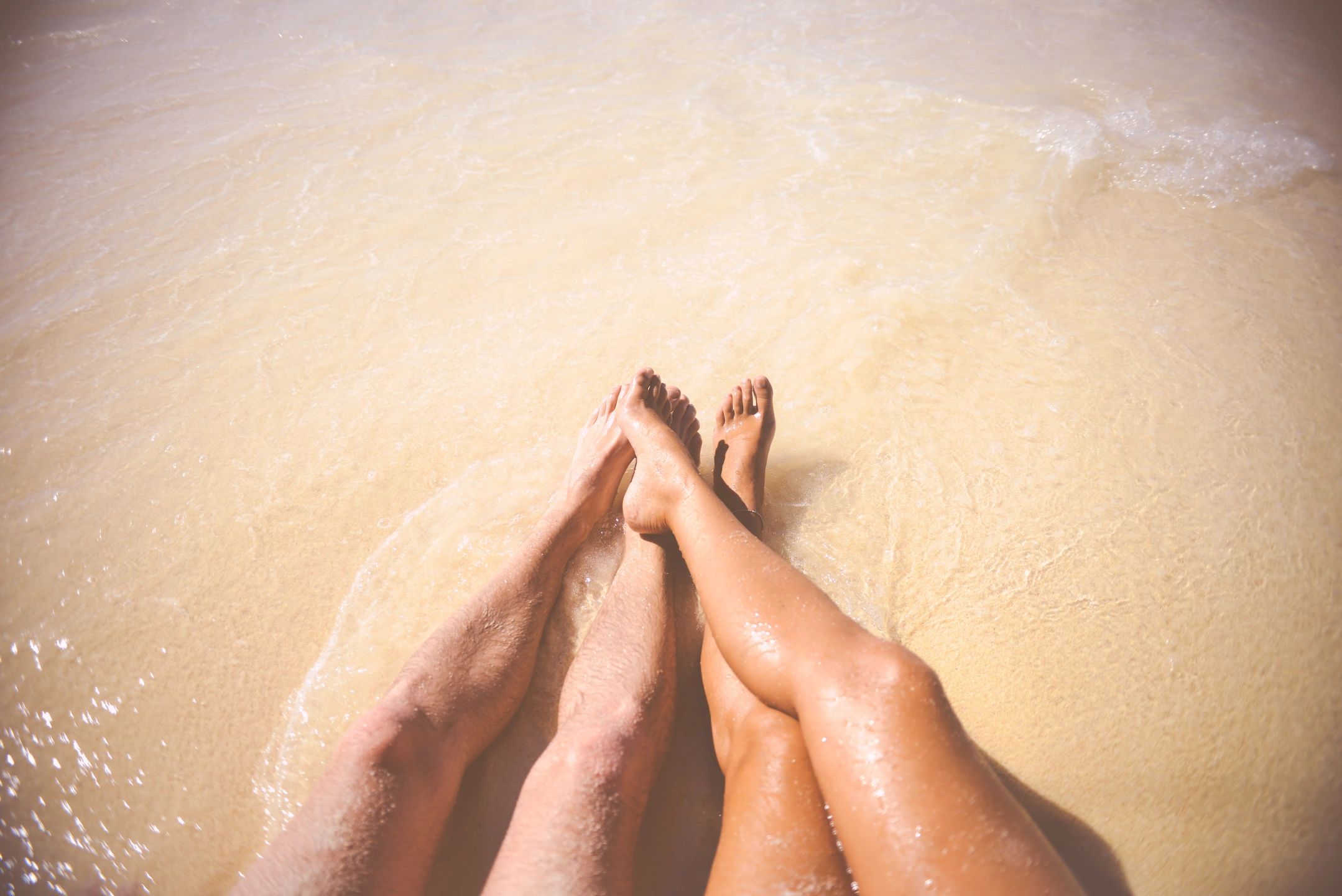 Staying Level at the Beach
