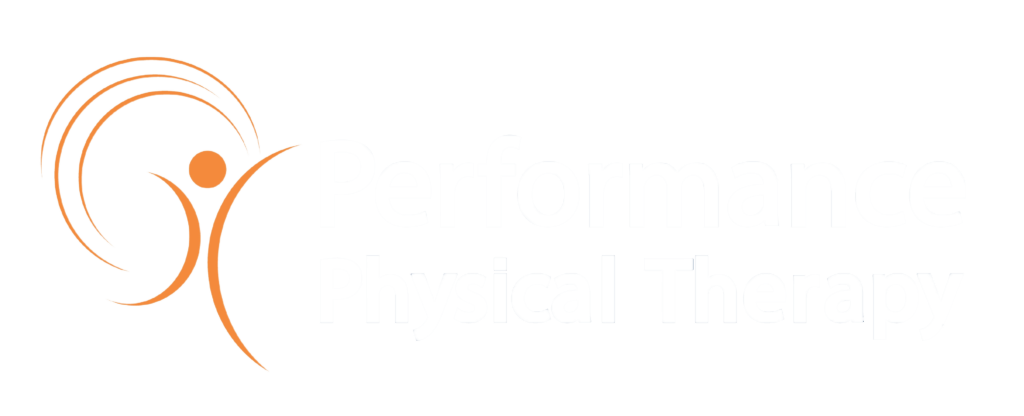 A logo of Performance Physical Therapy without background